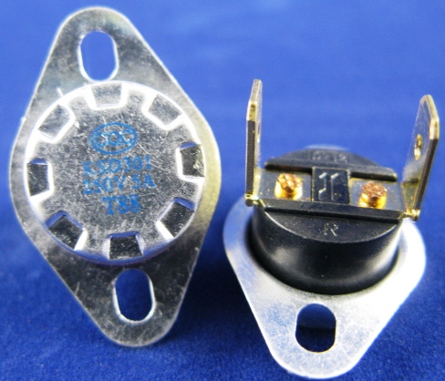 Термовыключатель 88 T KSD301M 5A Картинка термовыключатель 88 t ksd301m 5a