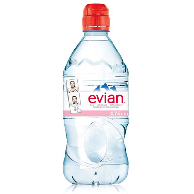 Картинка EVIAN (ЭВИАН) 0,75л СПОРТ пэт (6шт) без газа