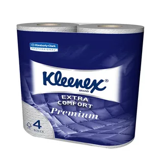Представляем вашему вниманию туалетную бумагу торговой марки Kleenex.