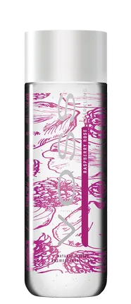 Картинка Voss (Восс) со вкусом малины и розы 0,33л пэт (12шт) газ.